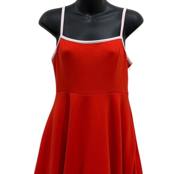 Anthropologie Maeve Color-block Flare Midi Dress - Picture 6 of 9
